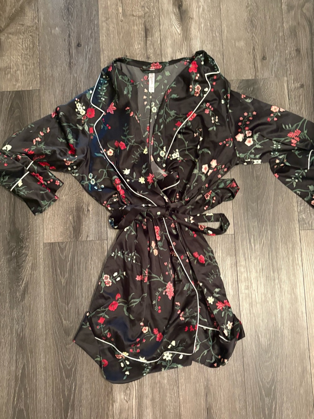 Gilligan & O'Malley 3 piece intimates set - kimono, sleep top and bottom